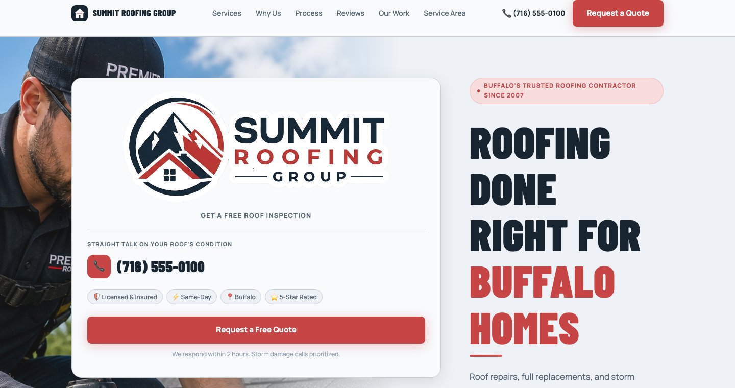 Summit Roofing Group demo